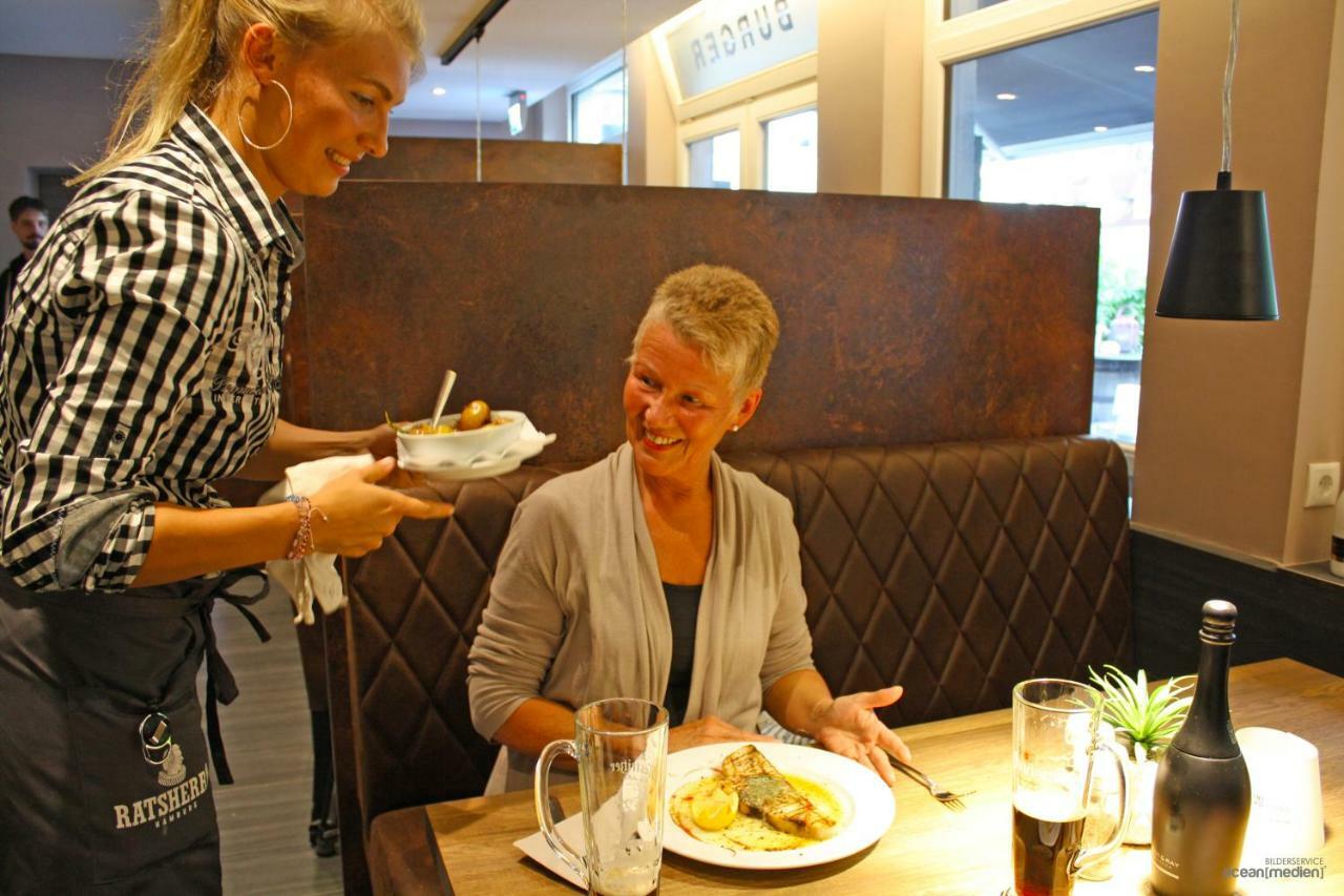 Hotel & Restaurant Am Bodden Putbus Eksteriør bilde